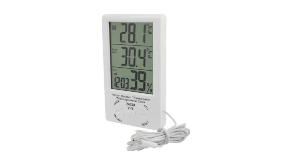 Ψηφιακό θερμόμετρο και υγρόμετρο χώρου – TA298