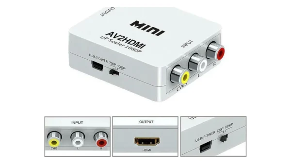 BL-0000942673 6 Μετατροπέας AV σε HDMI